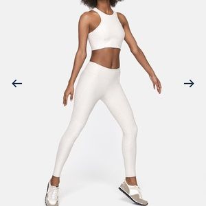 NWOT Outdoor Voices 7/8 Warmup Legging in Oatmeal